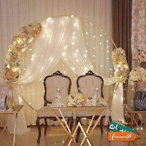 اجاره استند، گل ارایی. بادکنک ارایی.تم نامزدی .تولد.
