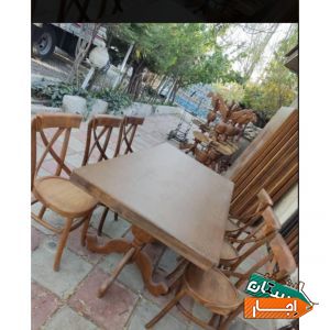 اجاره انواع میز و صندلی های روستیک