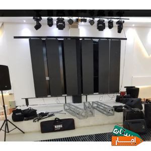 اجاره باند رقص نور سیستم صوت نورپردازی