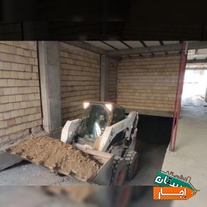 اجاره مینی بیل و بابکت همراه پیکور حمل نخاله