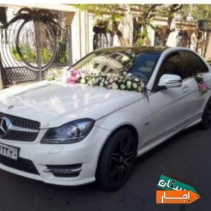 کرایه اجاره رنت ماشین عروس با گل و بدون گل