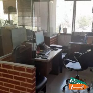 100دفترکار فول اماکانت 3 دقیقه فاصله تا مترو جهت اجاره با بهترین شرایط