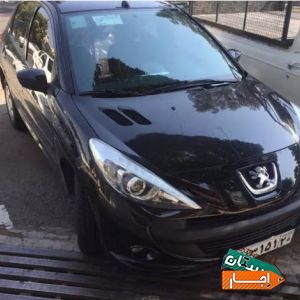 اجاره 207 مشکی صفر با بهترین قیمت