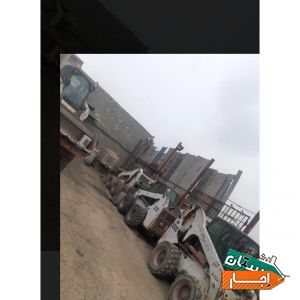 اجاره بابکت و خاور مینی بیل حمل نخاله