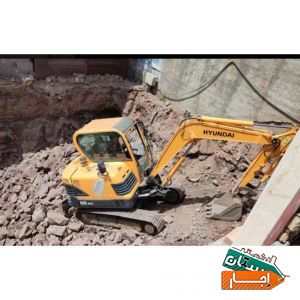 اجاره بابکت خاکبرداری توسط