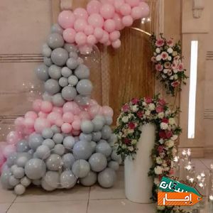 گل ارای و بادکنک ارای اجاره میز و صندلی