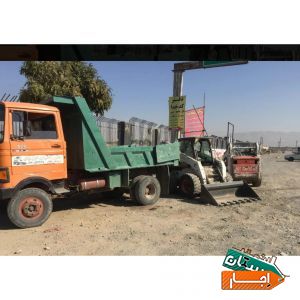 بابکت کندن استخر واجاره روزانه خاور بابکت مینی بیل