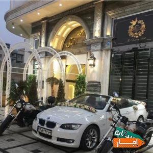 اجاره ماشین عروس با گل ارایی هدیه