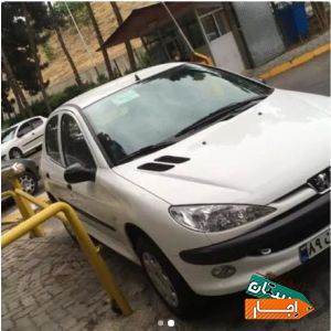 اجاره 206 سفید مدل بالا بدون راننده با بهترین قیمت
