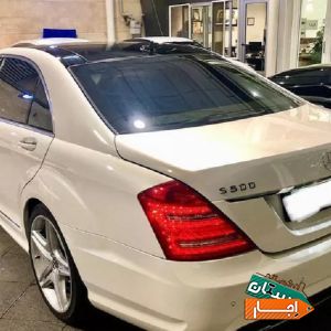 اجاره خودرو رنت ماشین مرسدس بنز کرایه S500 تشریفات با بهترین قیمت