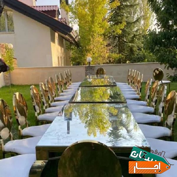 اجاره جدیدترین میز و صندلی برای مراسم