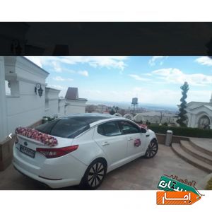 اجاره ماشین عروس اپتیما از مالک