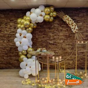 بادکنک آرایی،گل ارایی ،اجاره میز و بک گراند
