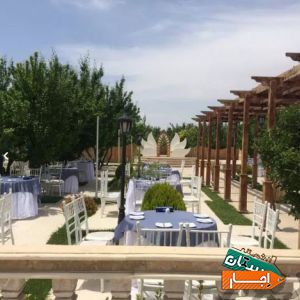 اجاره باغ تالار فضا باز عروسی تشریفات و خدمات مجالس با شرایط عالی