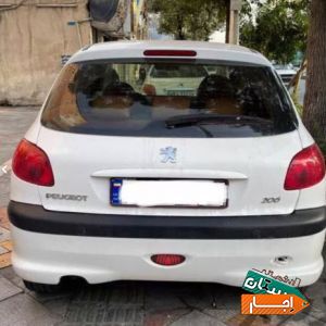 رنت 206 بدون راننده با بهترین قیمت