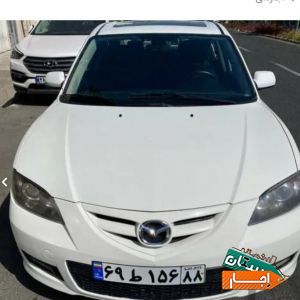 اجاره مزدا 3 سفید در اصفهان باشرایط خوب