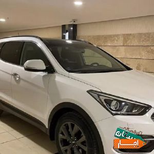 اجاره خودرو/ماشین سانتافه رنت کرایه با شرایط عالی