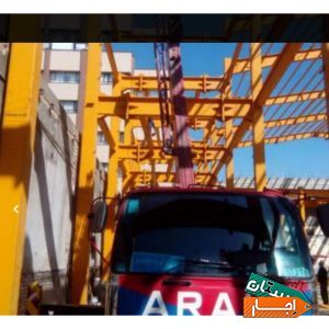 اجاره جرثقیل 7تن شبانه روزی