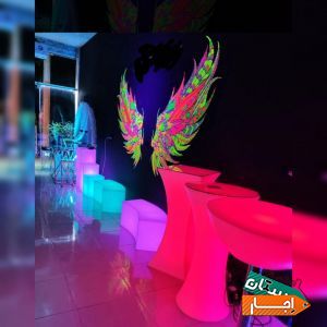 کرایه باندفلش خور.رقص نور.دی جی.میز نورانی.تم تولد