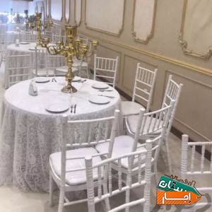 اجاره صندلی و ظروف کرایه با شرایط آسان