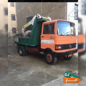 بابکت کندن استخر واجاره روزانه خاور بابکت مینی بیل