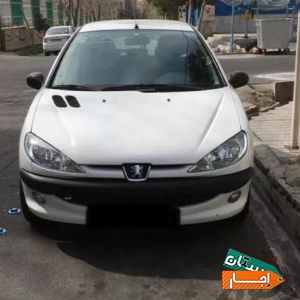 رنت پژو 206 با بهترین شرایط