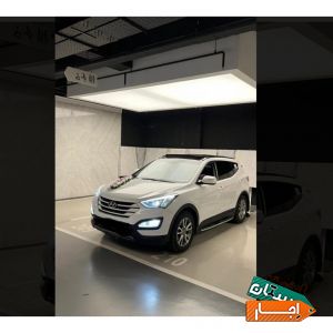 اجاره ماشین عروس سانتافه نیو همراه با راننده
