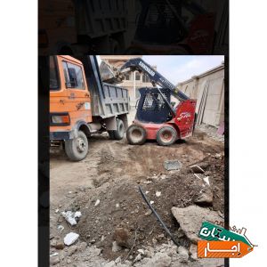 بابکت مینی لودر تخریب خاکبرداری