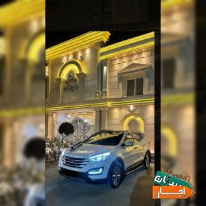 اجاره ماشین عروس سانتافه نیو همراه با راننده