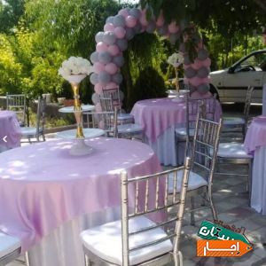 اجاره انواع میز و ظروف کرایه و خدمات مجالس مرادی شرایط آسان