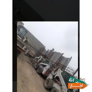 اجاره بابکت و خاور مینی بیل حمل نخاله