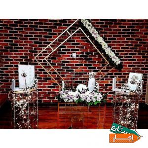 اجاره و اجرای سفره عقد و دیزاین جایگاه نامزدی