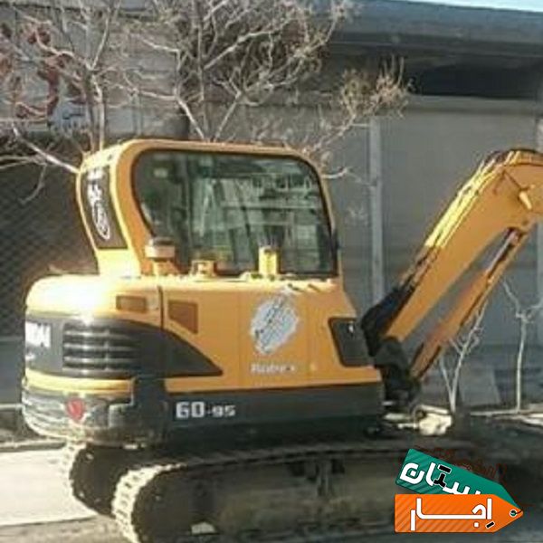 اجاره مینی بیل به همراه پیکور و پاکت چهل