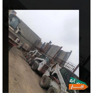 اجاره بابکت و خاور مینی بیل حمل نخاله