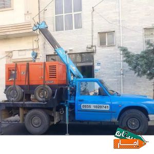 نیسان جرثقیل دوتن کفی دار اجاره‌ای تهران