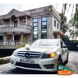 اجاره کرایه ماشین عروس بنز C200 از مالک