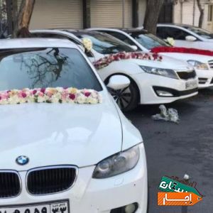 اجاره ماشین عروس(گل ماشین هدیه)