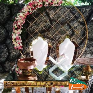 اجاره ظروف کرایه و تشریفات مجالس گل آریی ،بادکنک آرایی ،