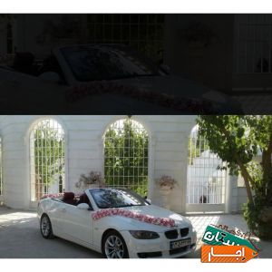 اجاره ماشین عروس(گل ارایی ماشین و دسته گل هدیه)