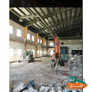 اجاره مینی بیل بیل مکانیکی بابکت به همراه پیکور