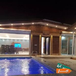 ویلا اجاره ای استخر آبگرم و تصفیه دوخواب مستر با بهترین امکانات