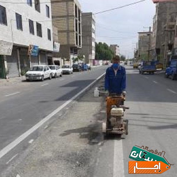 اجاره کاتر برای برش آسفالت
