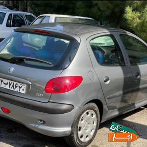 اجاره 206 فول تیپ 5 مدل بالا