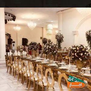 اجاره میزوصندلی/گل آرای و بادکنک آرایی/جایگاه عروس