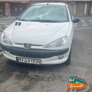 اجاره خودرو 206 سفید با بهترین قیمت