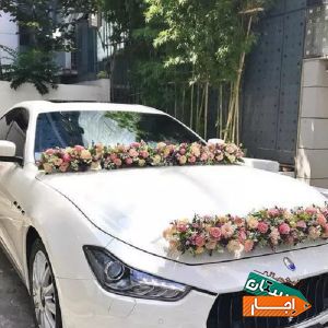 اجاره ماشین عروس،دسته گل عروس،تاج گل،باکس گل،سبدگل با بهترین قیمت