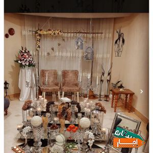 اجاره و اجرای سفره عقد و دیزاین جایگاه نامزدی