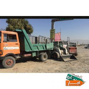 بابکت کندن استخر واجاره روزانه خاور بابکت مینی بیل