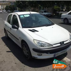 رنت پژو 206 با بهترین قیمت