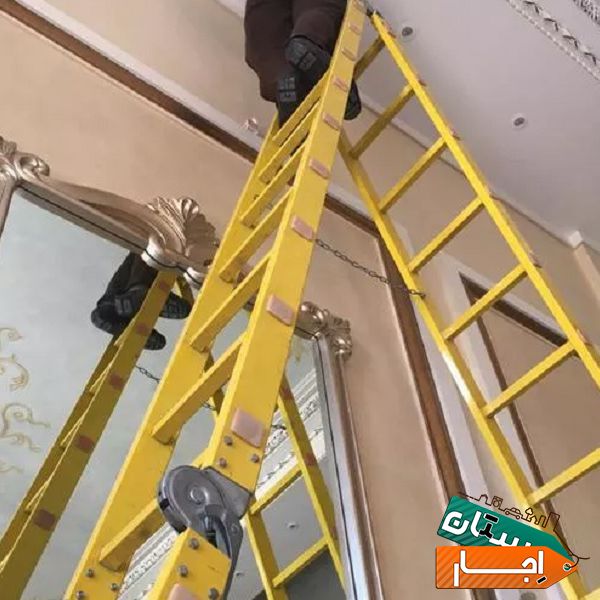 تنها اجاره دهنده نردبان بلند و صنعتی در اجارستان